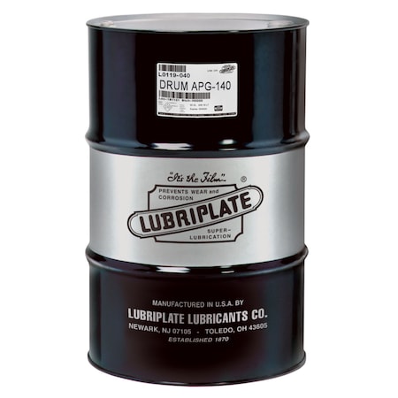 Lubriplate Apg-140, Drum, Agma 7Ep Gear Oil L0119-040